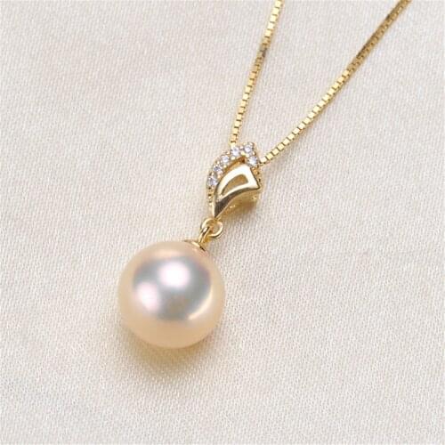 1PCS S925 Sterling Silver Pearl Tray Charm Connector Bail Pendant Clasp DIY Necklace Jewelry Making Accessories