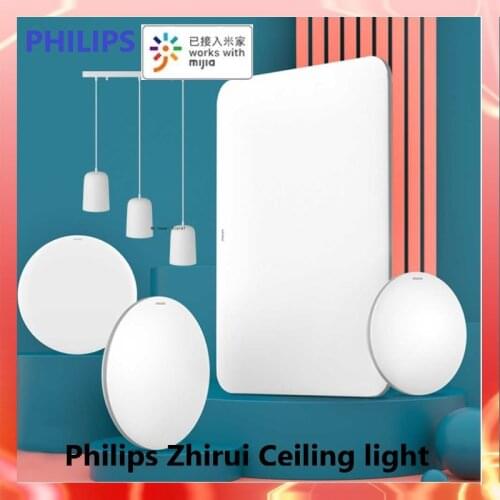 Xiaomi Philips Zhirui Ceiling light APP WIFI Bluetooth Smart LED Color Dustproof Smart Minimalist Version work with mi home
