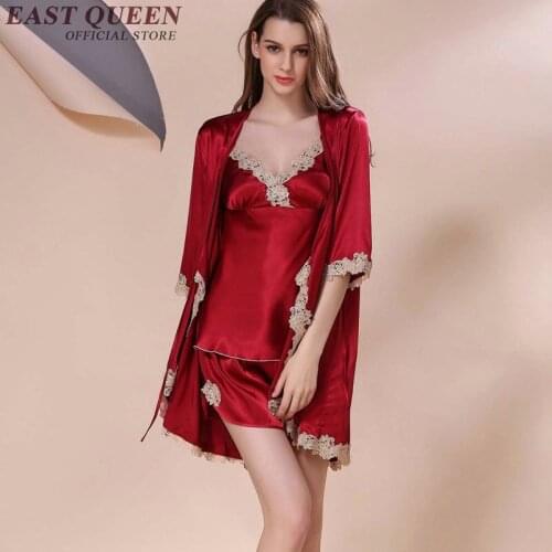 Silk wedding robes silk robes for women satin bridesmaid robes KK1310 C