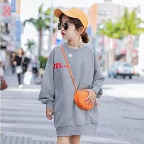 Girls' Hoodies Sweatshirts Kids Outwear 2021 Beauty Velvet Thicken Warm Winter Autumn Cotton Fleece Outdoor Childrens Clothing