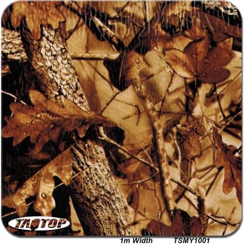 TSMY1001 1M * 10M camo camouflage Popular Hydro Dipping Water Transfer Printing Films Hydrographics Film