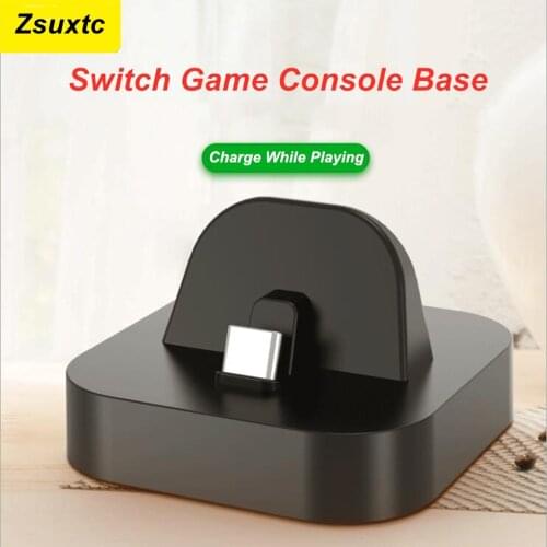 Charging Dock For Nintendo Switch Lite Charger Stand USB Type C Port Fast Charging Dock Station For Nintendo Switch Mini Console