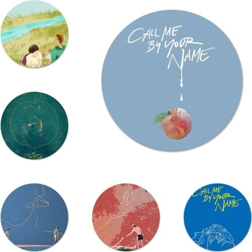 Call Me by Your Name Icons Pins Badge Decoration Brooches Metal Badges For Backpack Decoration