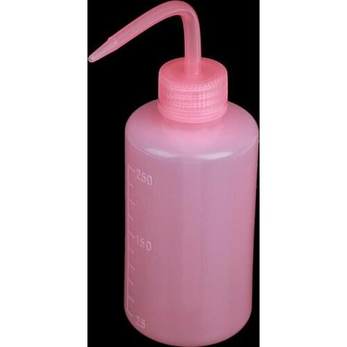 1PC Wash Clean Clear White Plastic Green Soap Lab Wash Squeeze Diffuser Bottle