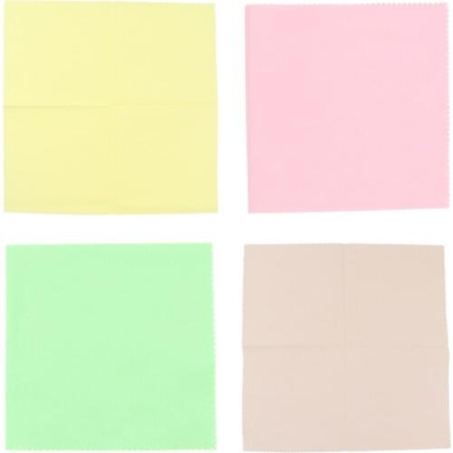 1pc Microfibre Cleaning Polishing Cloth Cleaner for Musical Instrument for LCD Glasses Lens Filters