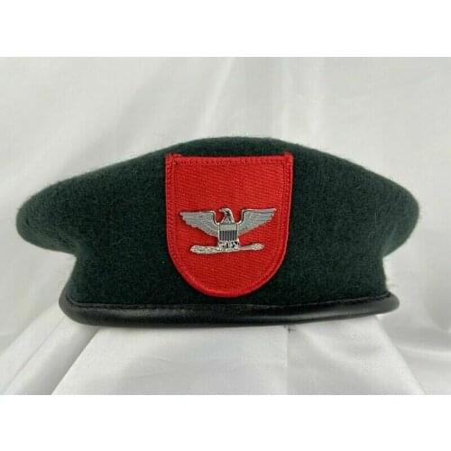 US Army 7th Special Forces Group Green Beret Colonel Eagle Insignia Military Hat armyshop2008