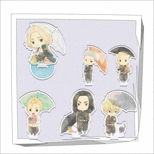 Anime Tokyo Revengers Acrylic Figure Stand Manjiro Ken Takemichi Hinata Atsushi Stand Model Plate Fans Gift Collection