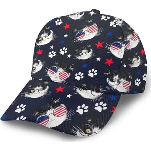 CINESSD Hipster Cat Baseball Cap women men snapback caps Classic Style hat Casual Sport Outdoor cap