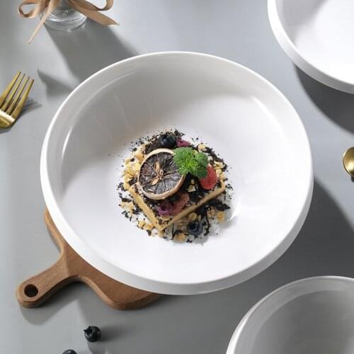 Environmentally Friendly Creative Alien Irregular Salad Plate Artistic Conception Cuisine Restaurant Hotel Tableware Household