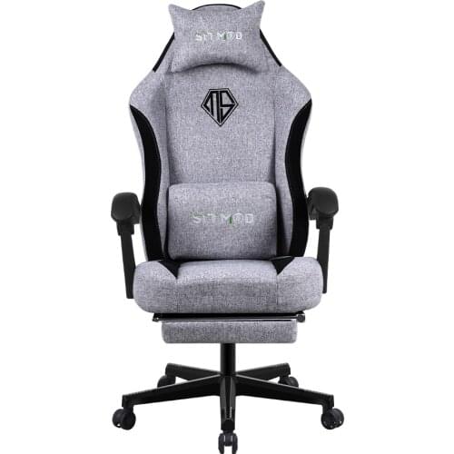 SITMOD Gaming Chair PU Leather Ergonomic Office Chair with Footrest, High Back Computer Racing Chair