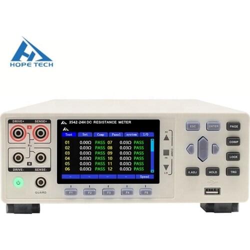 CHT3542-24H micro ohm meter micro ohm measurement digital ohmmeter with 24 channels