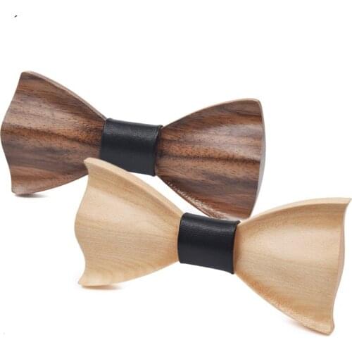 Fashion Handmade 3D wooden bow tie Distinctive bow tie for party wedding 1order=1pc SIZE:12*6cm