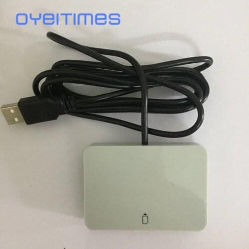 OYEITIMES MCR3512 2 in 1 Card Reader USB 2.0 ID-1/2FF 12 Mbps Support IC Smart Card Reader 2G/3G/4G SIM Card Reader Writer