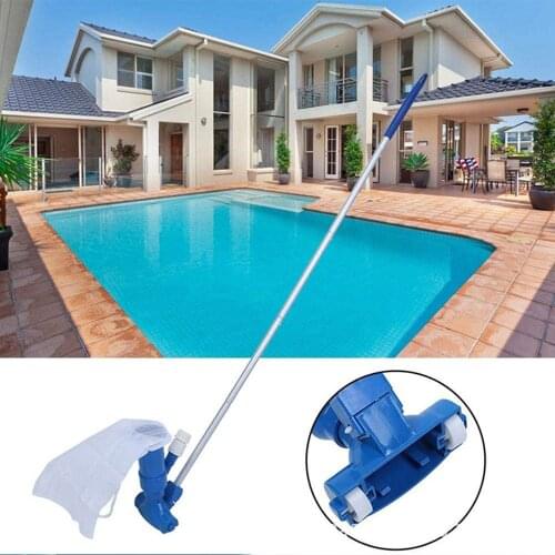 Swimming Pool Vacuum Cleaner Electrical Spa Pond Tub Water Cleaning Tool Kit Hot