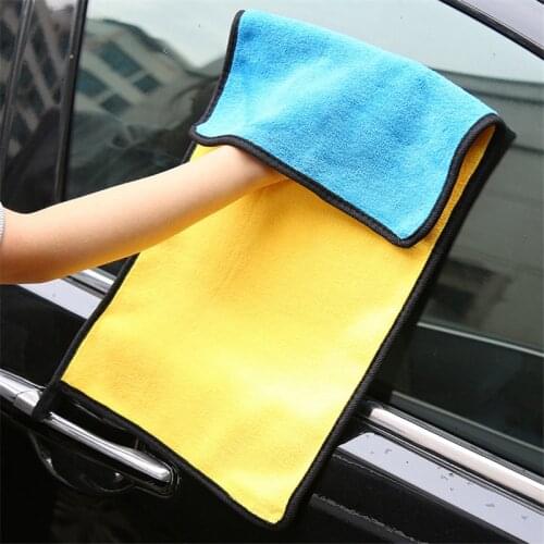 Car Wash Towel To Wipe The Car With Water Absorption And Thickening Without Frosting And Leaving No Marks On The Glass