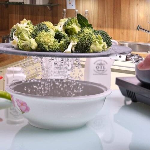Premium Silicone Splatter Splatter Screen Nonstick Oil Grease Frying Pan Skillet Cooking Cover Guard Set For Cook Kitchen Tools