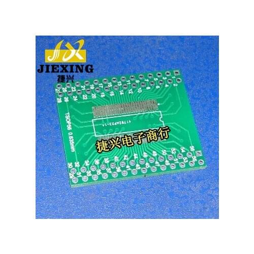 Sided adapter board SOP56 TSOP56 straight into the 0.635MM / 0.8MM pin spacing