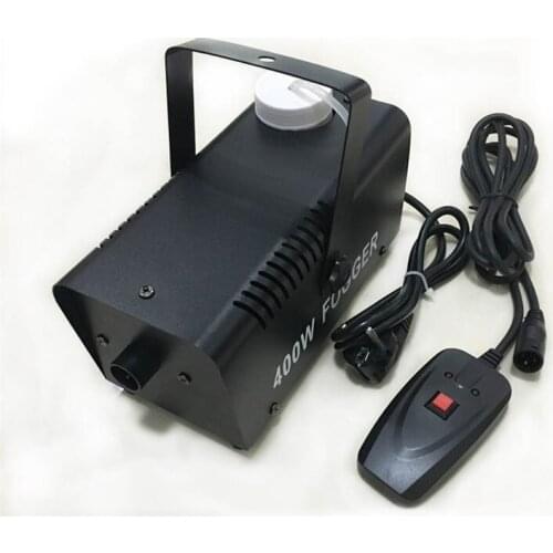 Good quality Wedding Ground Fog Machine Wire Control 400W Smoke Machine Professional Stage Effect Dj Equipment