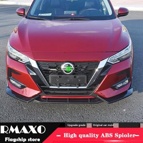 For NISSAN SENTRA ABS Rear Bumper Diffuser Protector For 2020-2021 SENTRA Body kit bumper rear Front shovel lip rear spoiler