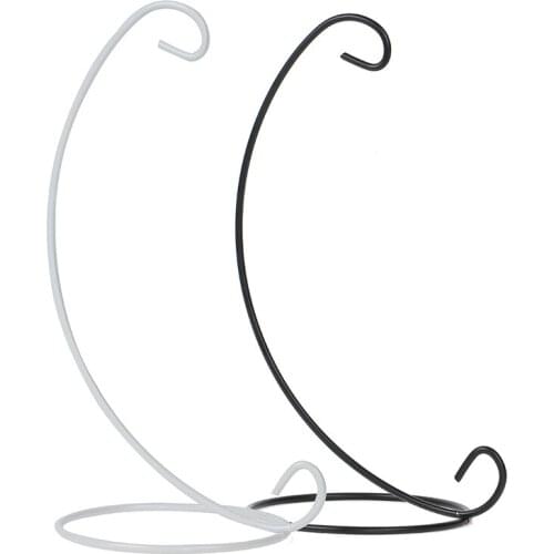 1pc Hanging Holder Crystal Terrarium Vase Iron Stand Home Decoration Holder Iron