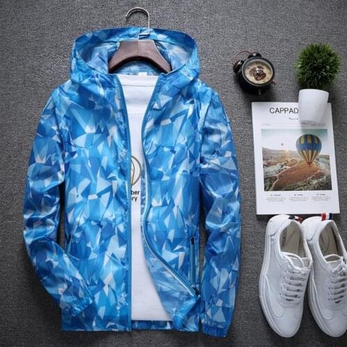2021 Unisex coat Sunscreen skin clothing camouflage hiking jackets windproof sun protection UV outdoor sports rain coats