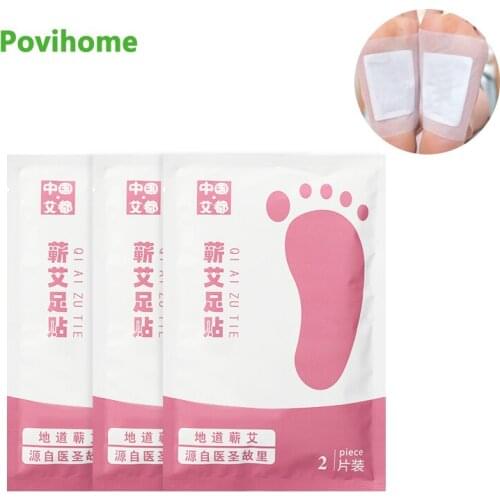 4Pcs/2Bags Detox Foot Patches Natural Herbal Extract Patch Remove Body Toxins Relieve Pressure Health