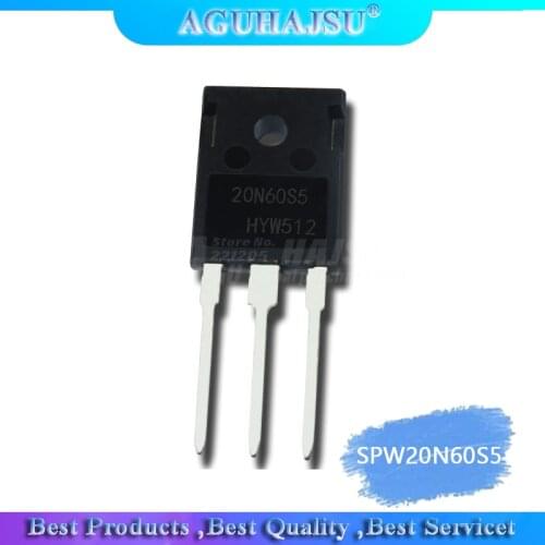 5PCS SPW20N60S5 20N60S5 N-channel FET TO-247 600V 20A new original