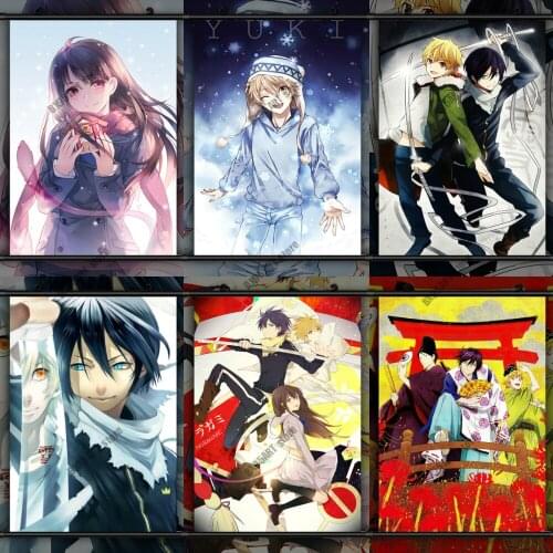 5D DIY Diamond Painting Anime Diamond Embroidery Noragami Yato Yukine Iki Hiyori Mosaic Cross Stitch Kits Christmas Home Decor