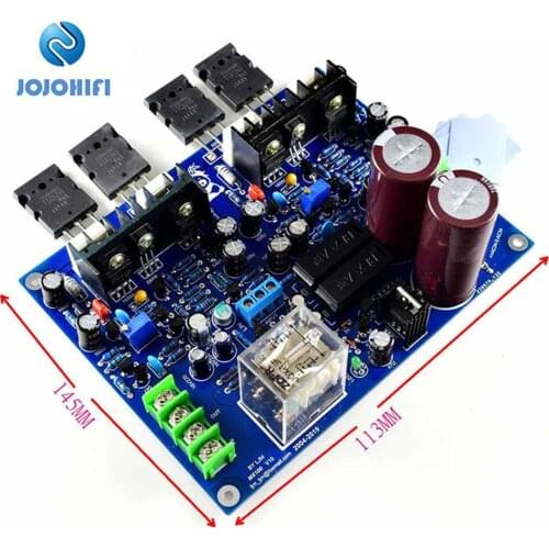 DIY KITS/Finished MX100 A1943 TTC5200 Dual Channel Integrated AMP Amplifier Board w/Power Supply and Speaker Protection Board