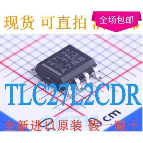 New 10pcs/lot TLC27L2CDR TLC27L2CD TLC27L2C 27L2C SOP-8