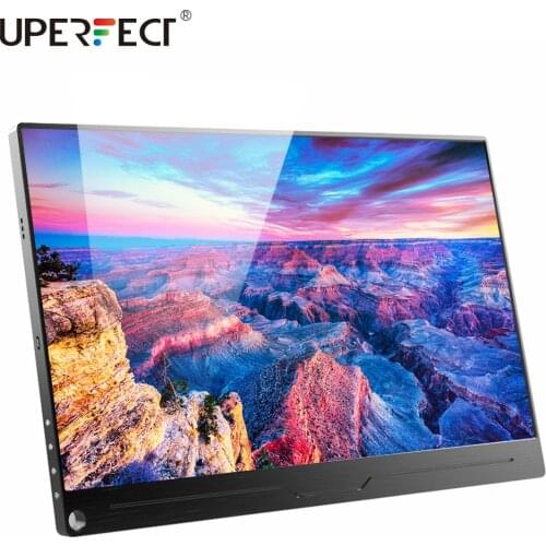 UPERFECT 4K 12.5 Portable Monitor IPS LCD Screen 3840x2160 UHD for PC Computer Laptop Monitor Gaming Xbox Ps4 Display HDMI DP
