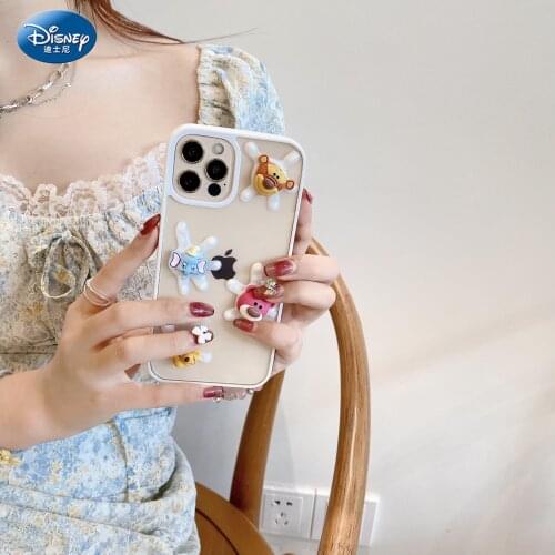 DISNEY 2021 Donald Duck Silicone Case for IPhone 11 Pro Xs Max iPhone 7 8 Plus Official Liquid Silicon Full Cover zz0625