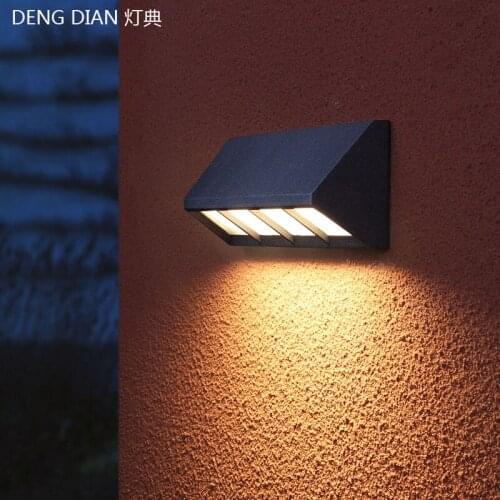 Modern LED UP DOWN LIGHT Outdoor wall light Garden Aisle balcony Wall lamps Waterproof aluminum porch light 18W High power