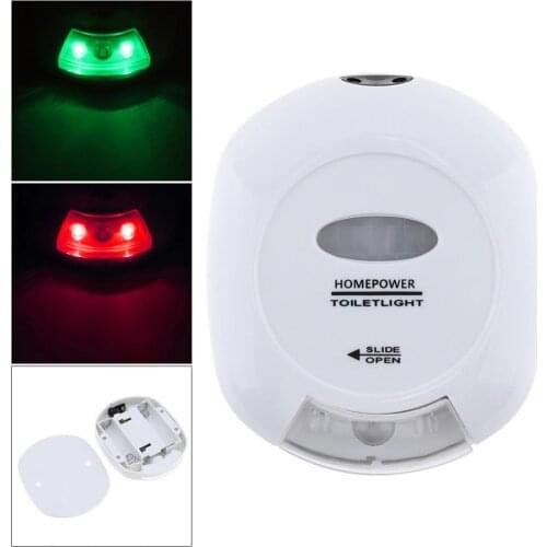 LED Energy-efficient Toilet Light Supplier With Red Green Light for Home