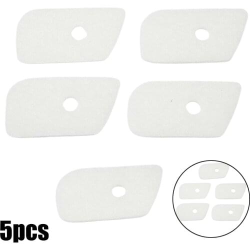 5pcs Air Filter 530150253 Sponge Air Filters For Husqvarna 128C 128CD 128LD 128LDX 128RJ 124L 125E Air Filter White Dropshipping