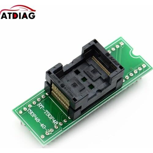 Top Quality TSOP48 to DIP48 adapter,TSOP48 test socket 0.5mm Pitch for RT809F RT809H & for XELTEK USB Programmer