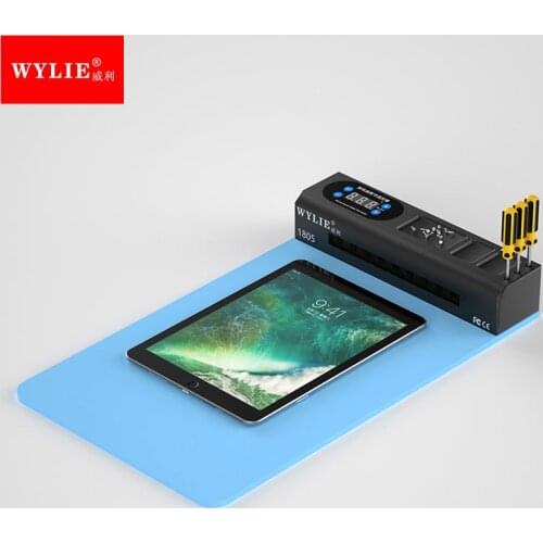 WL-1805 LCD Screen Separator With Dust Checking Light 220V/110V Hot Plate for iPad Phone Samsung Repair Machine