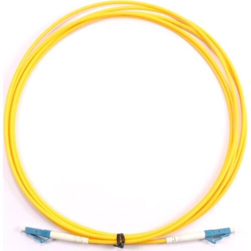 10pcs LC-LC UPC Single Mode Simplex Fiber Optic Patch Cord 3 meter / 5 meter / 10 meter Fiber jumper Free Shipping