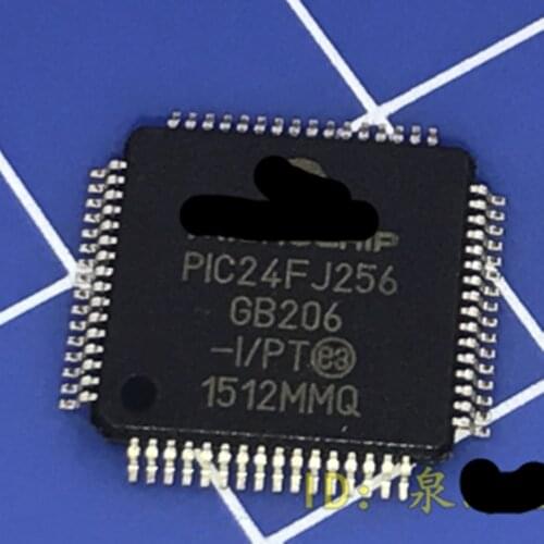 10PCS PIC24FJ256GB206-I/PT PIC24FJ256GB206 QFP64 MODULE new