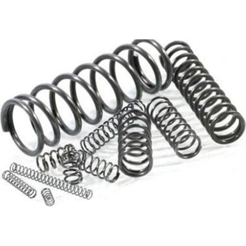 20pcs 0.5mm Wire Diameter 6mm Outer Diameter 65Mn Spring Steel Spring Shock Absorption High-Pressure Return 5mm-40mm Length