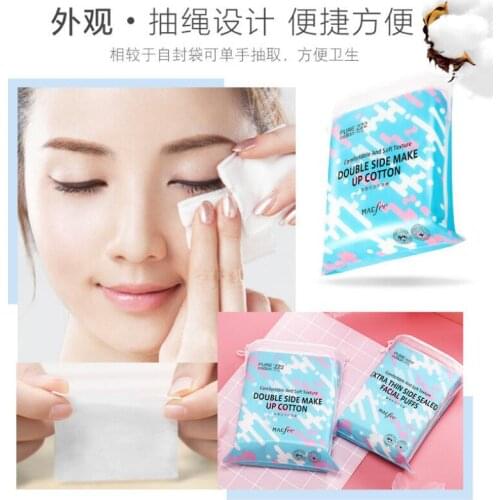 222/1000Pcs Face Puffs Makeup Cotton Pads Wipe Pads Nail Art Polish Cleaning Pads Facial Cosmetic Remover Tool