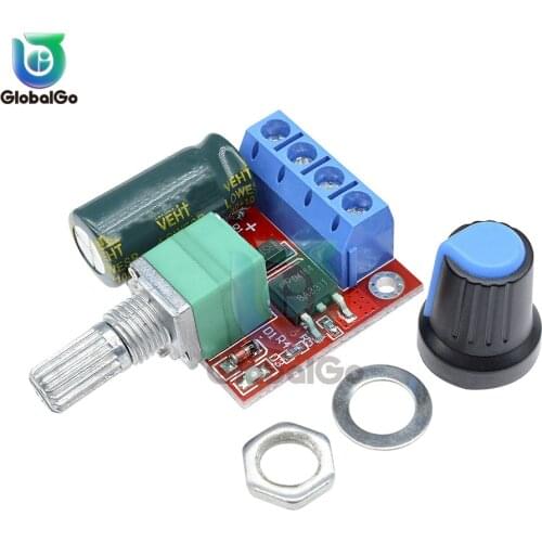 5A 90W PWM DC Motor Speed Controller Module DC-DC 4.5V-35V Adjustable Speed Regulator Control Governor Switch 12V 24V
