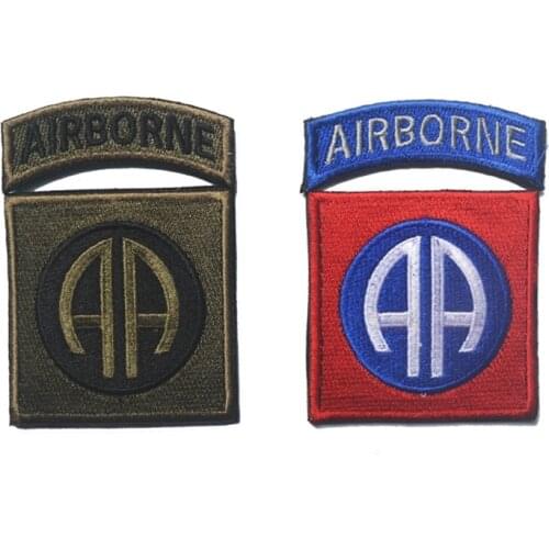82nd Multicam Embroidery Patch Armband Badge Military Decorative Sewing Applique Tactical Patches