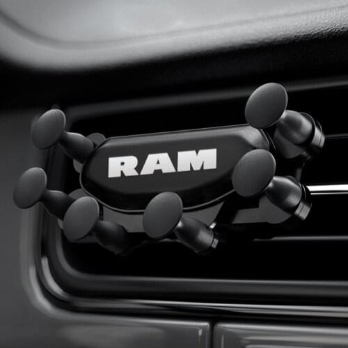 Car Mobile Phone Holder Air Vent Mount Stand No Magnetic Cell Phone Holder for Dodge Ram 1500 2500 3500 accessories Car Styling