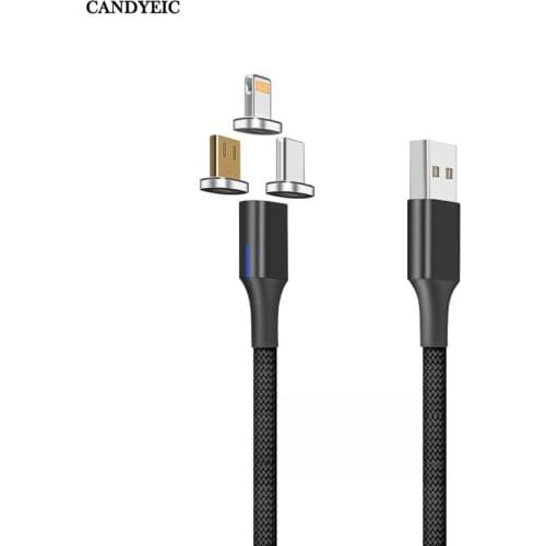 CANDYEIC Quick Charge For Samsung Galaxy A42 Cord For Charging Magnetic USB Cable Mobile Phone Accessories