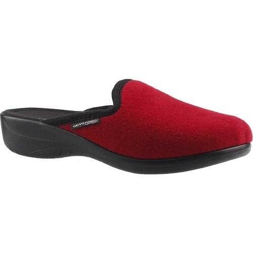 Ceyo Ramona -3 Red Suede Women Fashion Home Winter Warm Slippers Casual Base