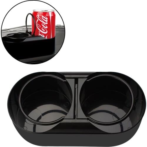 Water Beverage Holder Dual Hole Drink Bottle New 2016 Hot Sale ABS Plastic Multifuntional Car Truck Mount Cup Holder Stand