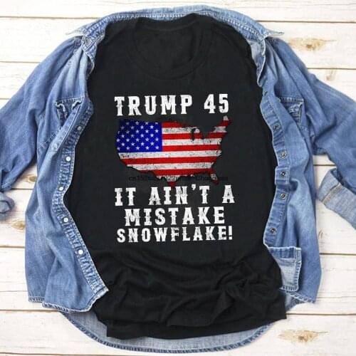 It Ain't A Mistake Snowflake T shirt Trump 2020 Election Shirt Political Shirt Trump Supporter Gift Shirt