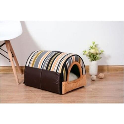 Hot Multi-function Dog House Nest With Mat Foldable Pet Dog Bed Cat Bed House For Small Medium Dogs Travel Pet Bed Bag 4 colour