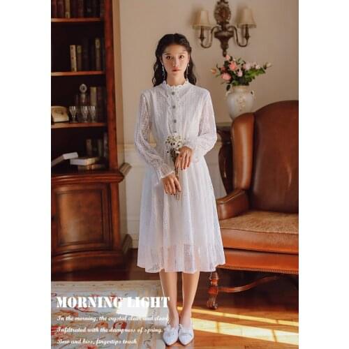 Sweet princess lolita dress vintage lace stand butterfly sleeve high waist victorian dress kawaii girl gothic lolita op loli cos